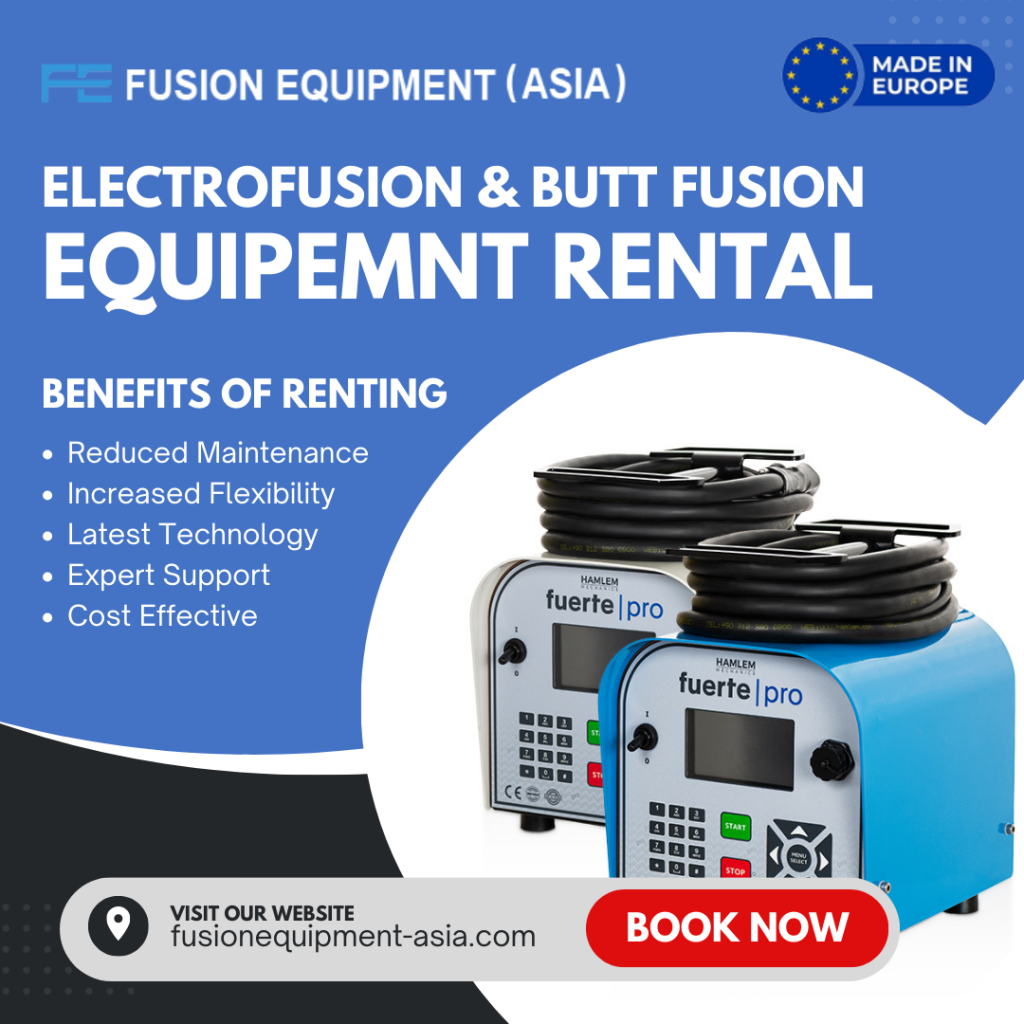 electrofusion equipment rental