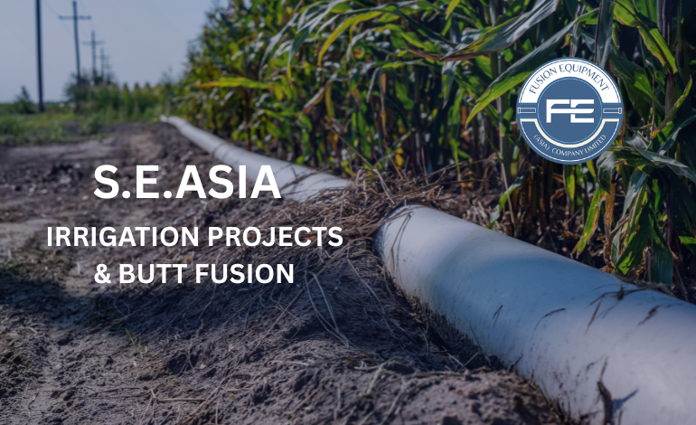 Butt fusion and irrigation