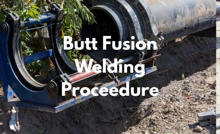 Butt fusion welding proceedure