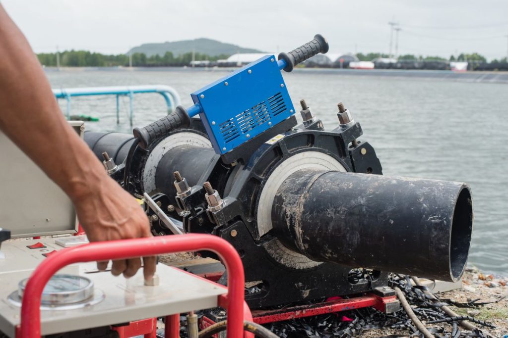ให้เช่าเครื่องเชื่อมท่อ hdpe